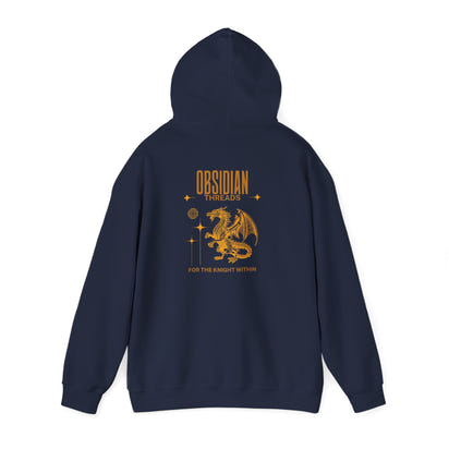 Obsidian Threads Dragon Hoodie
