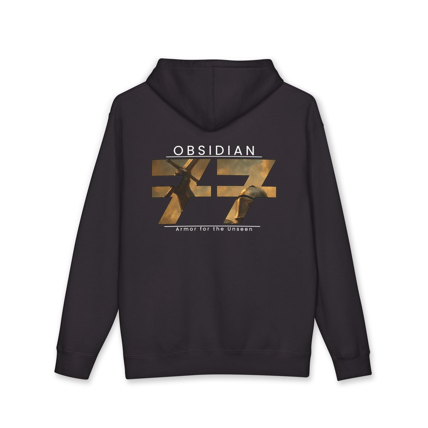 Obsidian 77 Unisex Heavyweight Hooded Sweatshirt