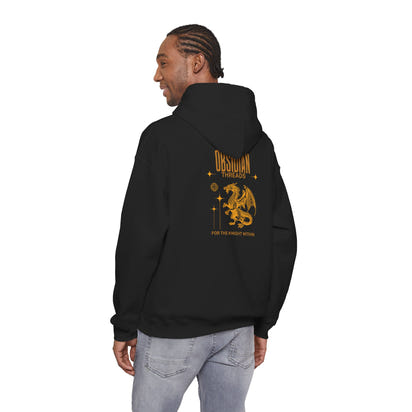 Obsidian Threads Dragon Hoodie