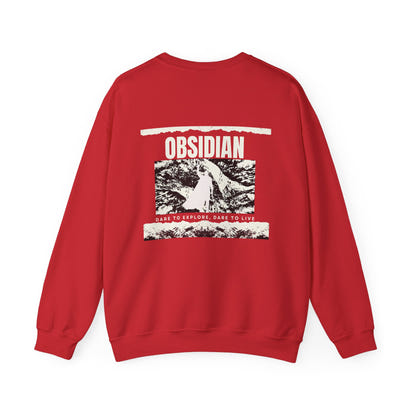 Adventurous Obsidian Crewneck Sweatshirt