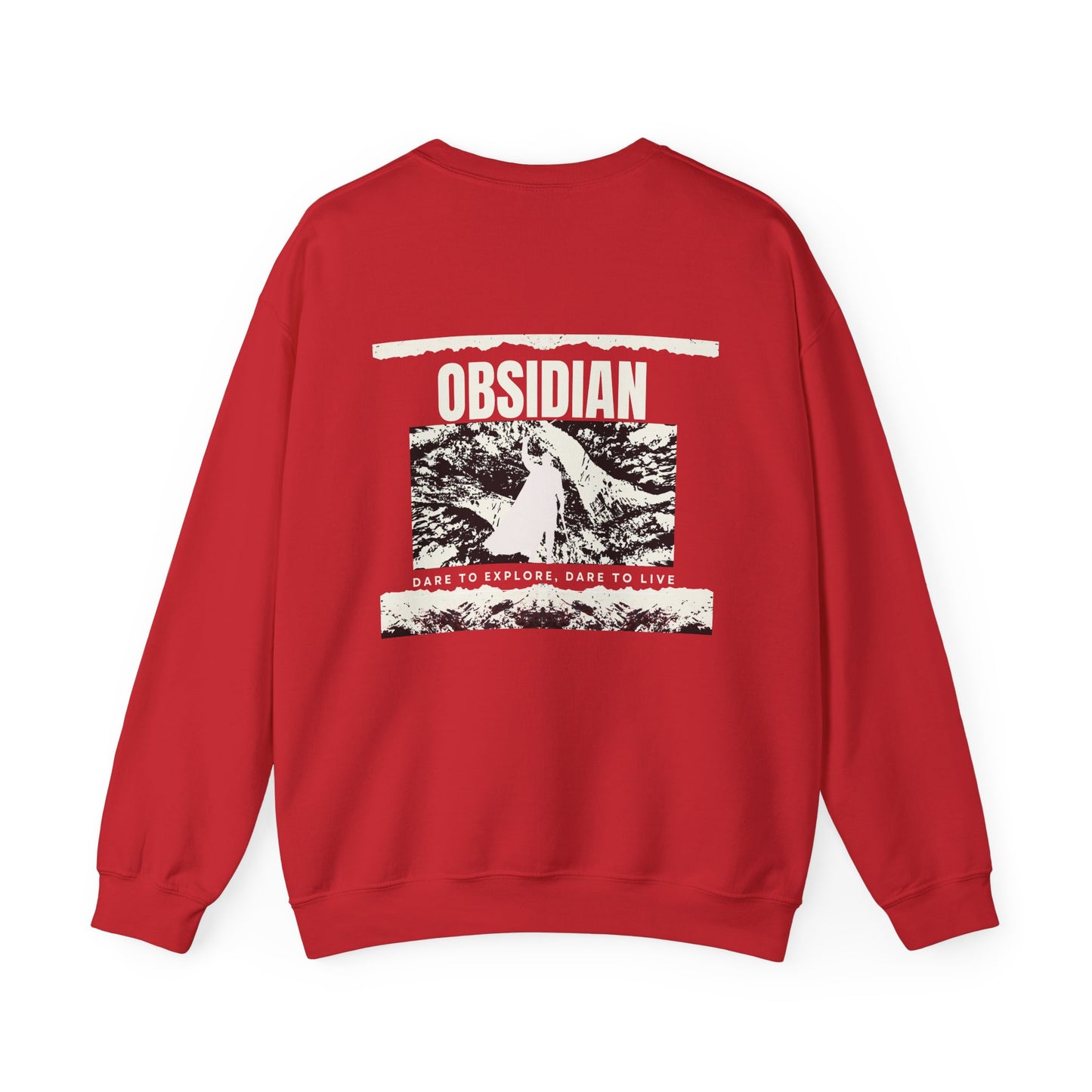 Adventurous Obsidian Crewneck Sweatshirt
