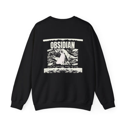 Adventurous Obsidian Crewneck Sweatshirt