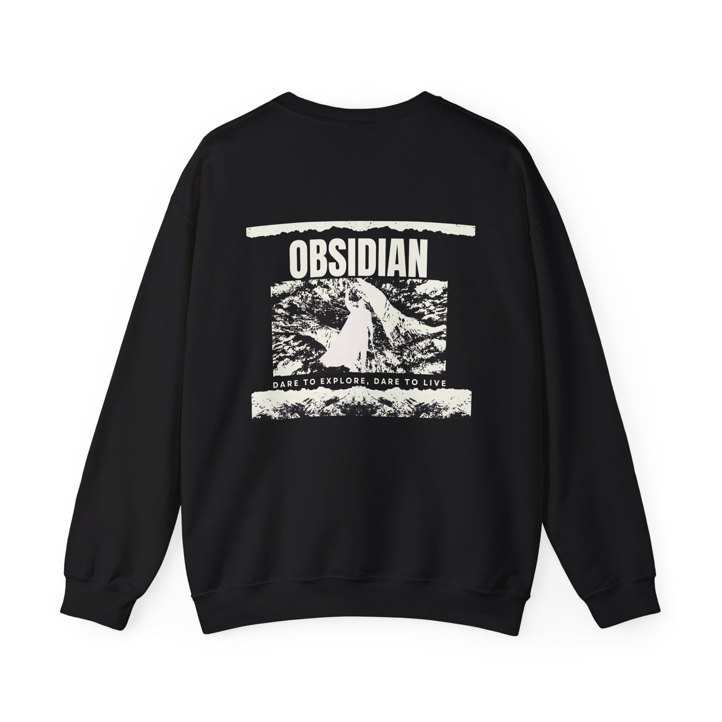 Adventurous Obsidian Crewneck Sweatshirt