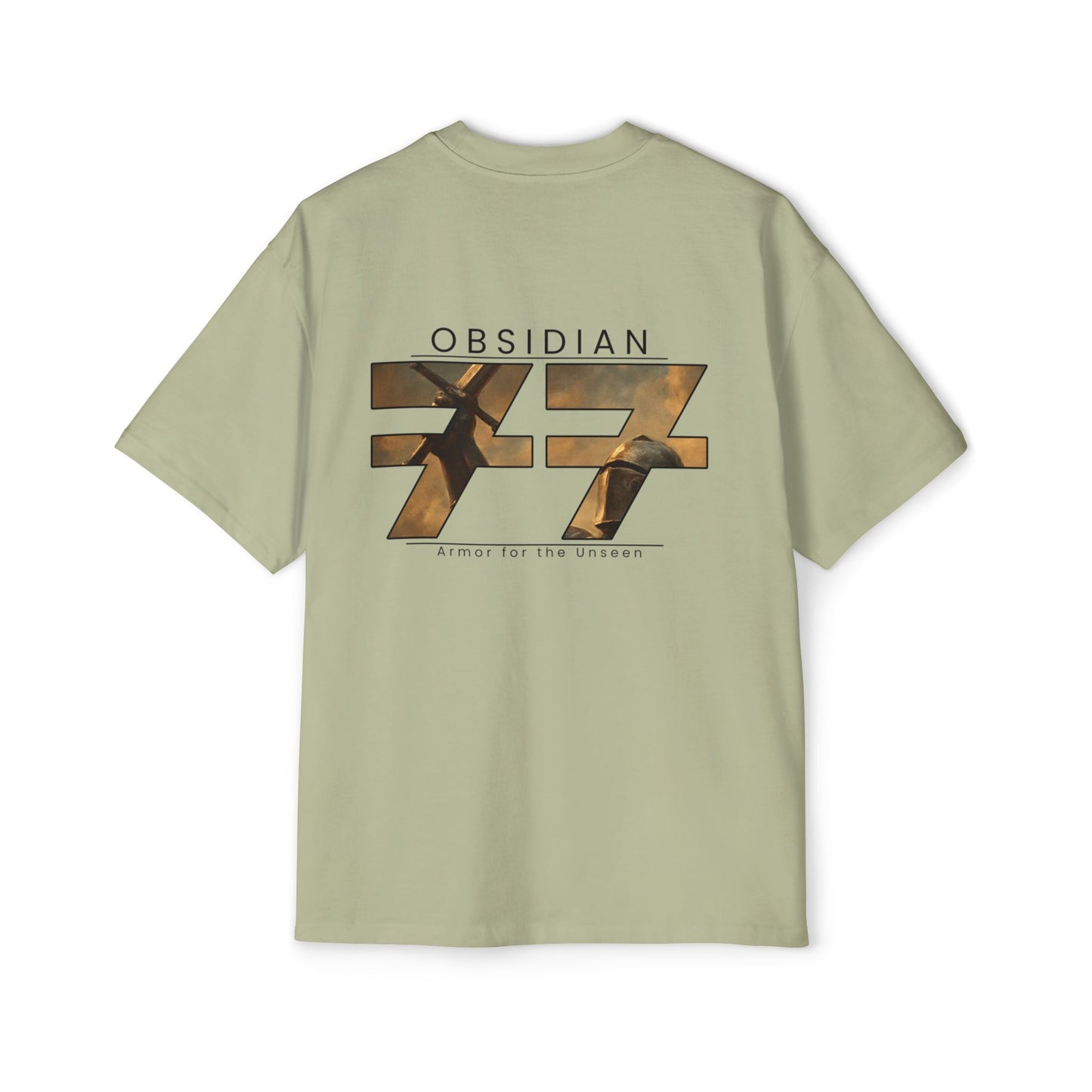 Obsidian 77 Men's Heavy Oversized Tee