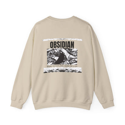 Adventurous Obsidian Crewneck Sweatshirt