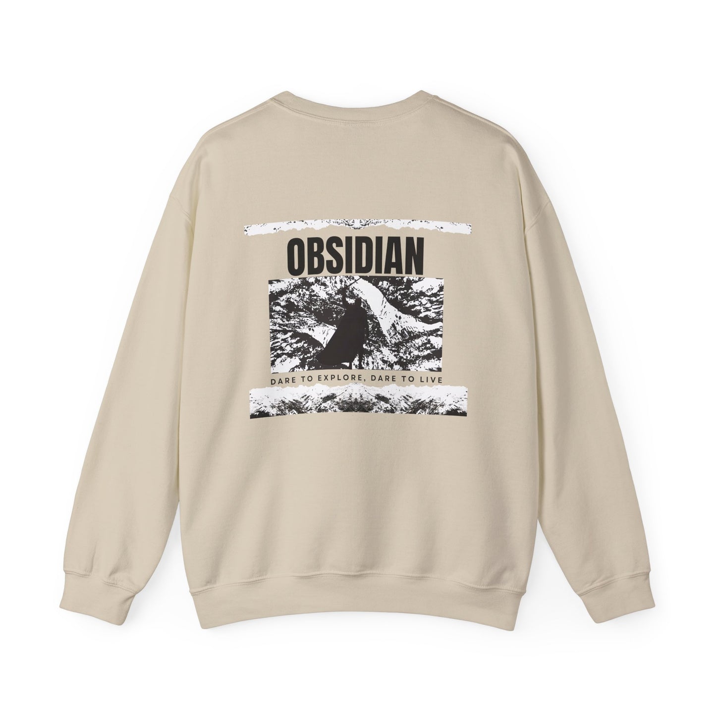 Adventurous Obsidian Crewneck Sweatshirt