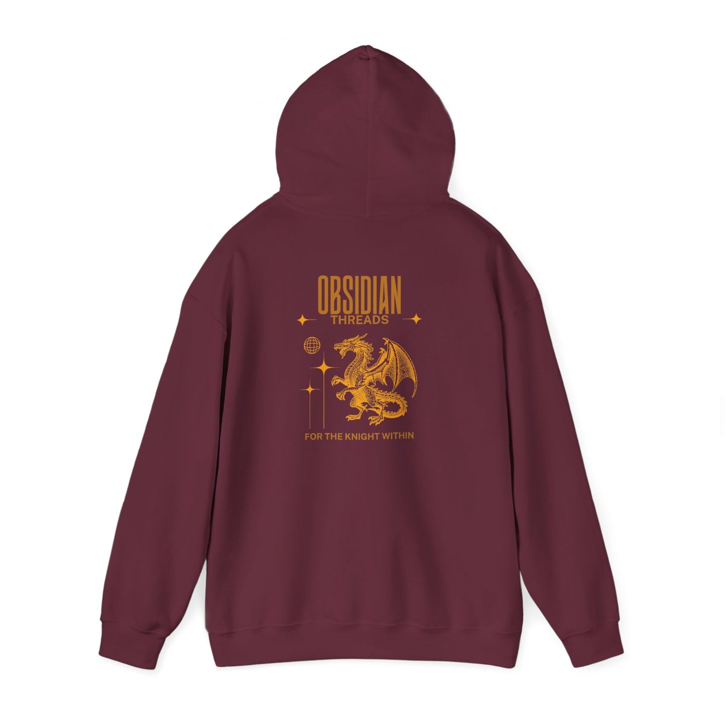 Obsidian Threads Dragon Hoodie