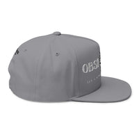 Obsidian Crowned Knight Flat Bill Cap