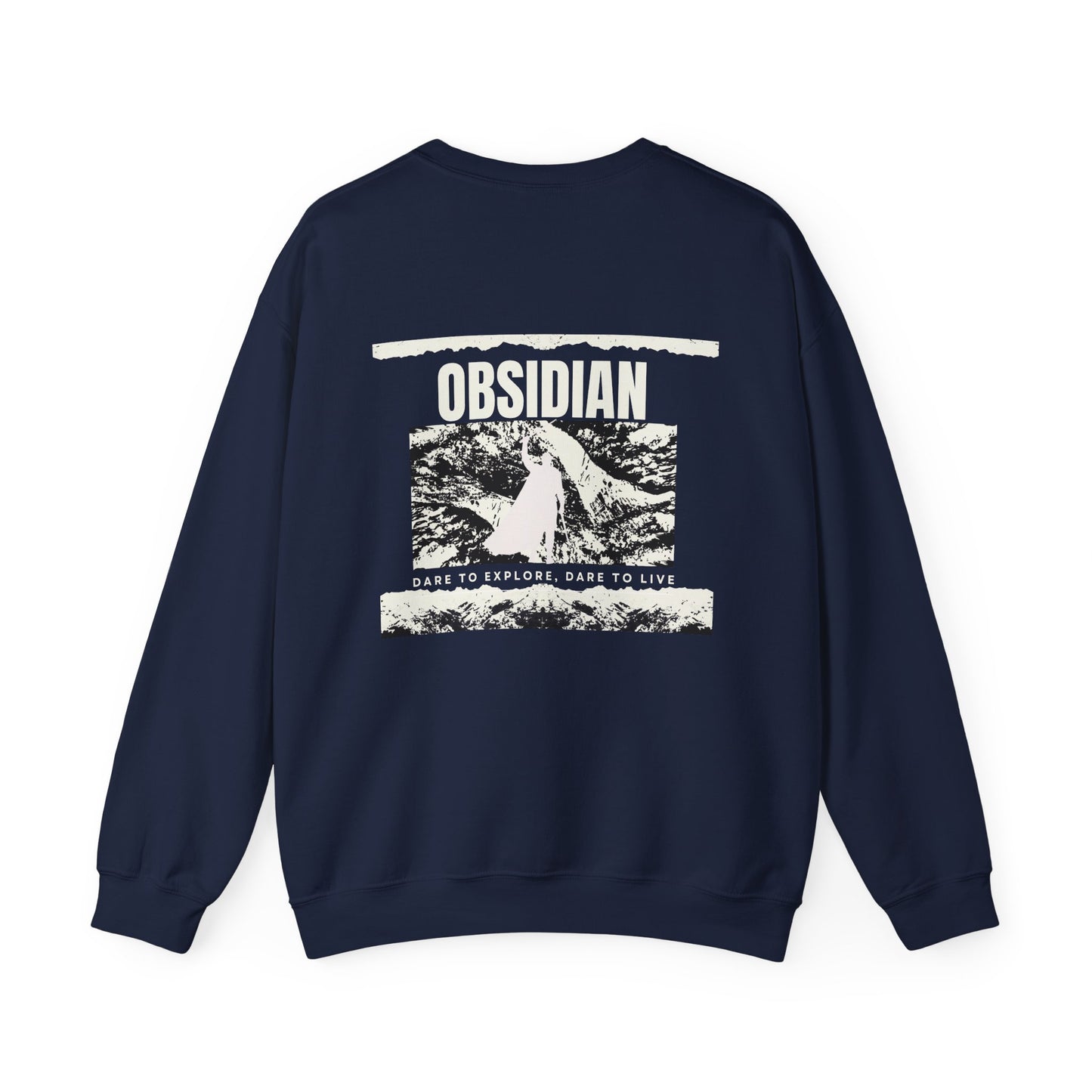 Adventurous Obsidian Crewneck Sweatshirt