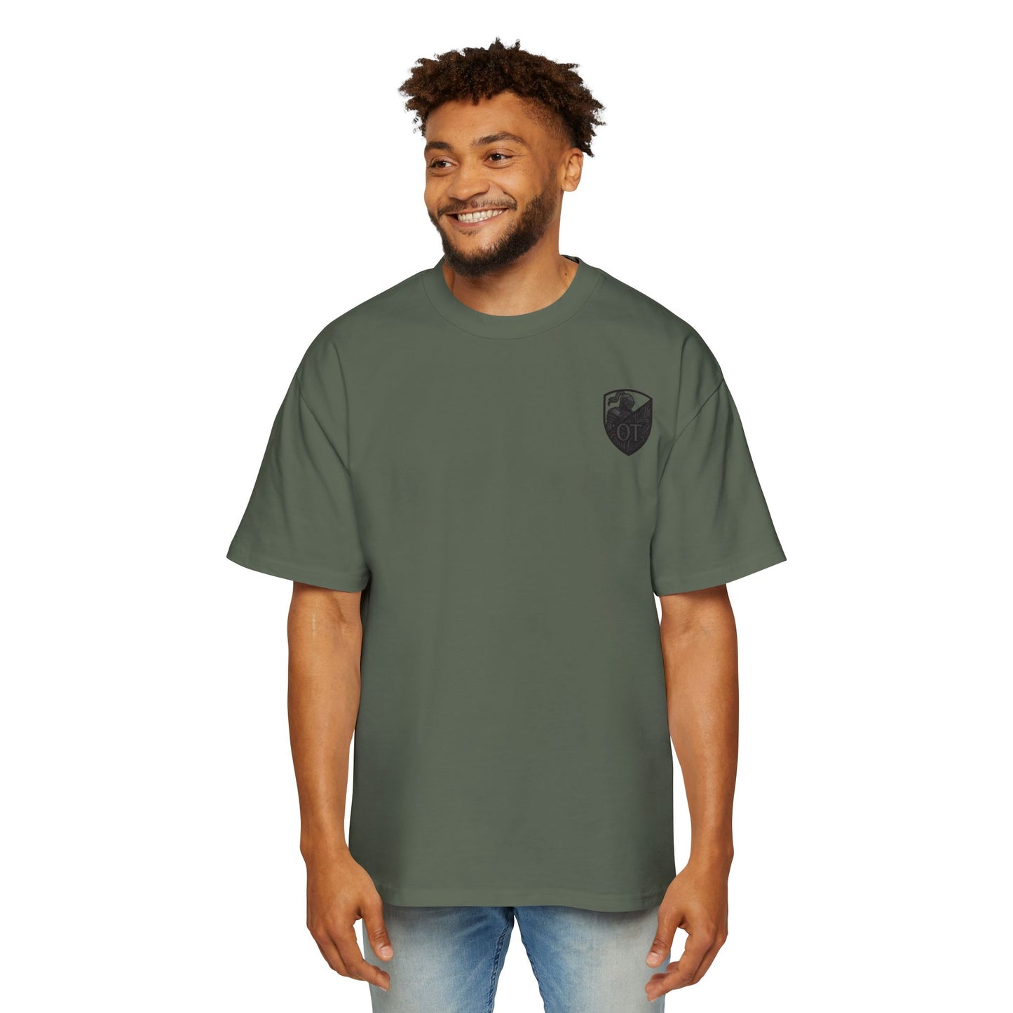 Obsidian 77 Men's Heavy Oversized Tee