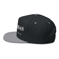 Obsidian Crowned Knight Flat Bill Cap