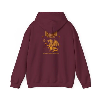 Obsidian Threads Dragon Hoodie