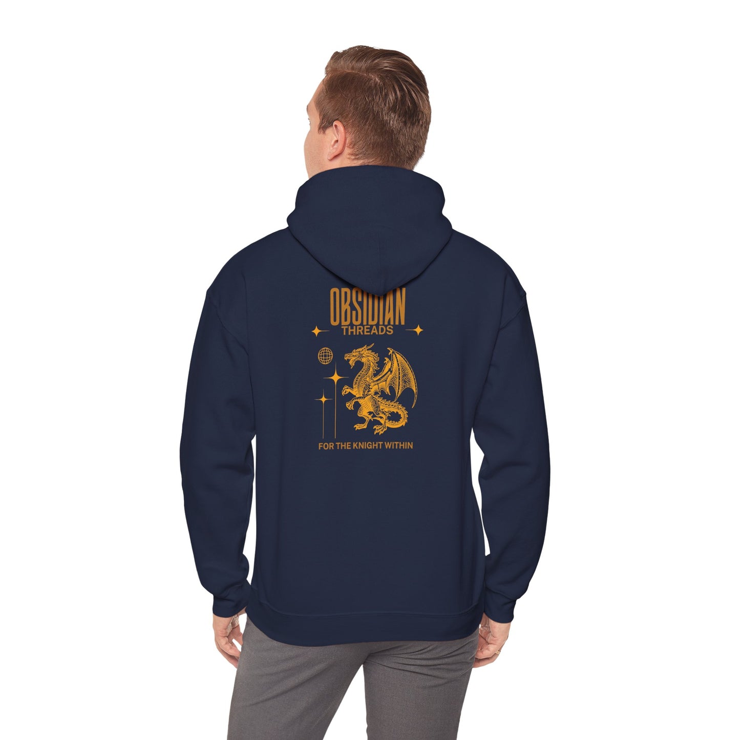 Obsidian Threads Dragon Hoodie