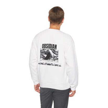 Adventurous Obsidian Crewneck Sweatshirt
