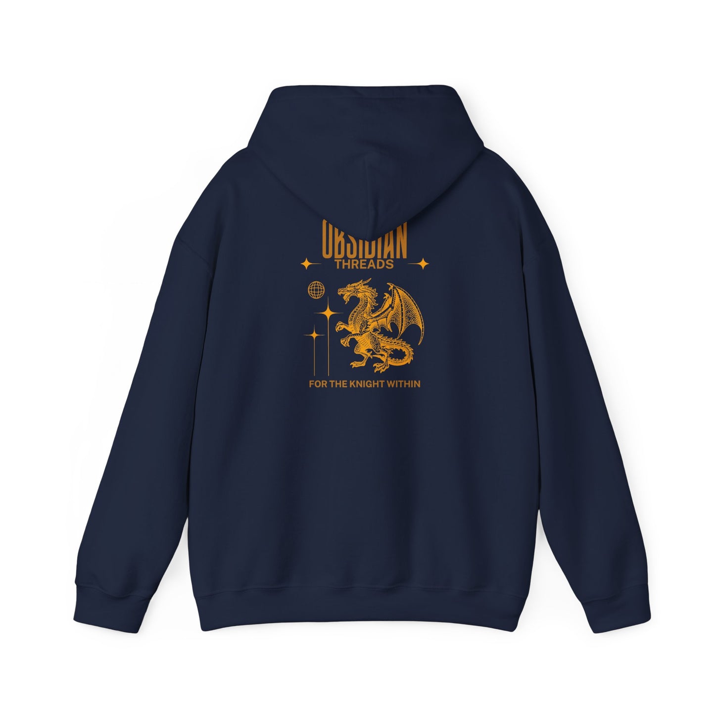 Obsidian Threads Dragon Hoodie