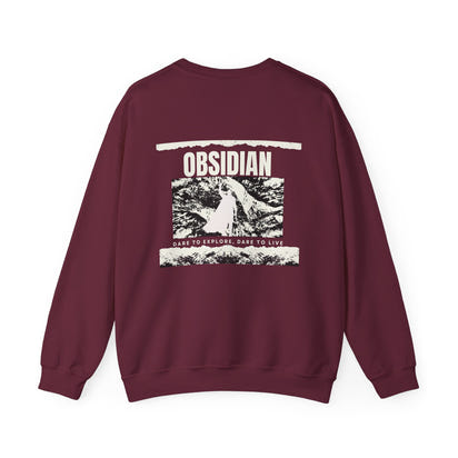Adventurous Obsidian Crewneck Sweatshirt
