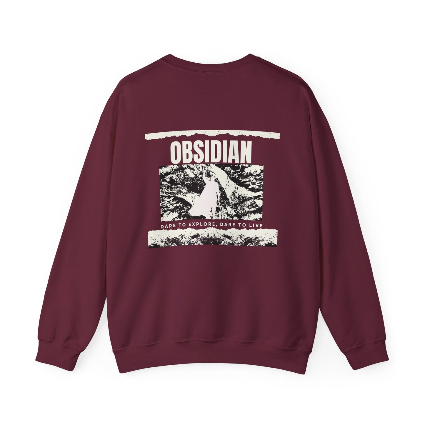 Adventurous Obsidian Crewneck Sweatshirt