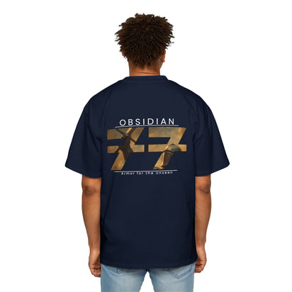 Obsidian 77 Men's Heavy Oversized Tee
