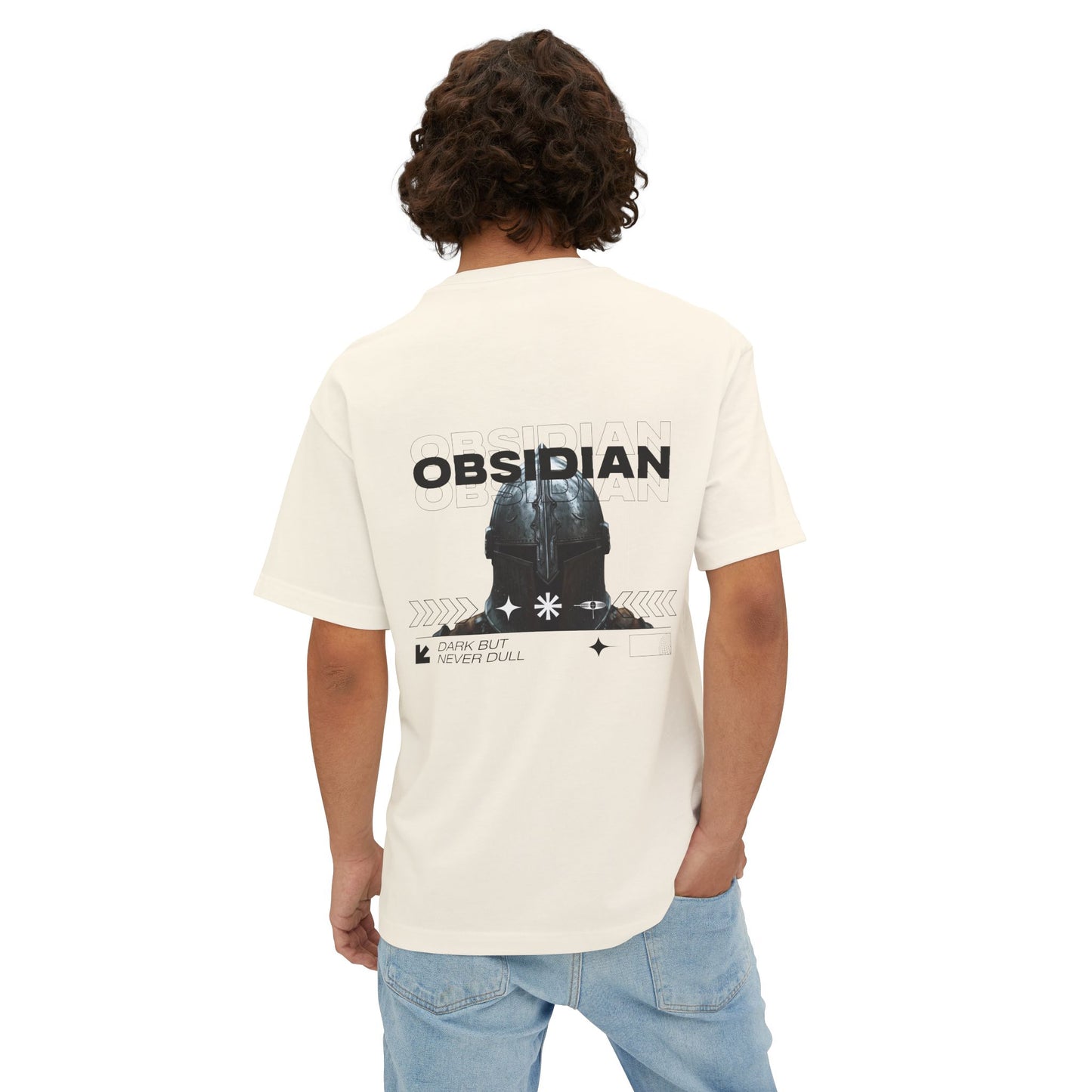Obsidian Over-sized Boxy Graphic Tee