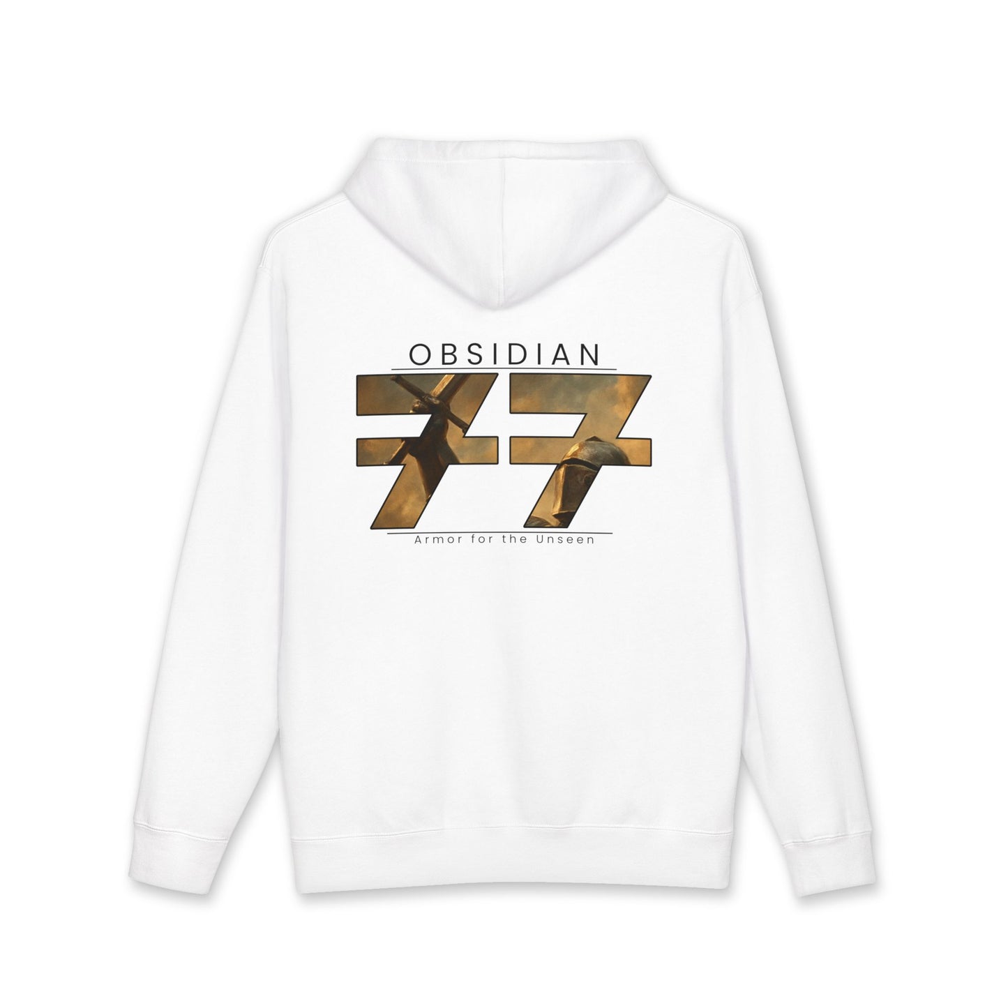 Obsidian 77 Unisex Heavyweight Hooded Sweatshirt