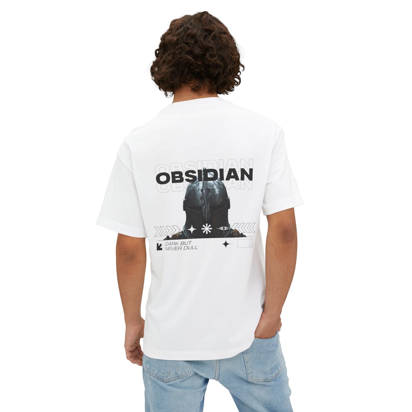 Obsidian Over-sized Boxy Graphic Tee