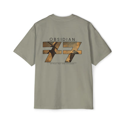 Obsidian 77 Men's Heavy Oversized Tee