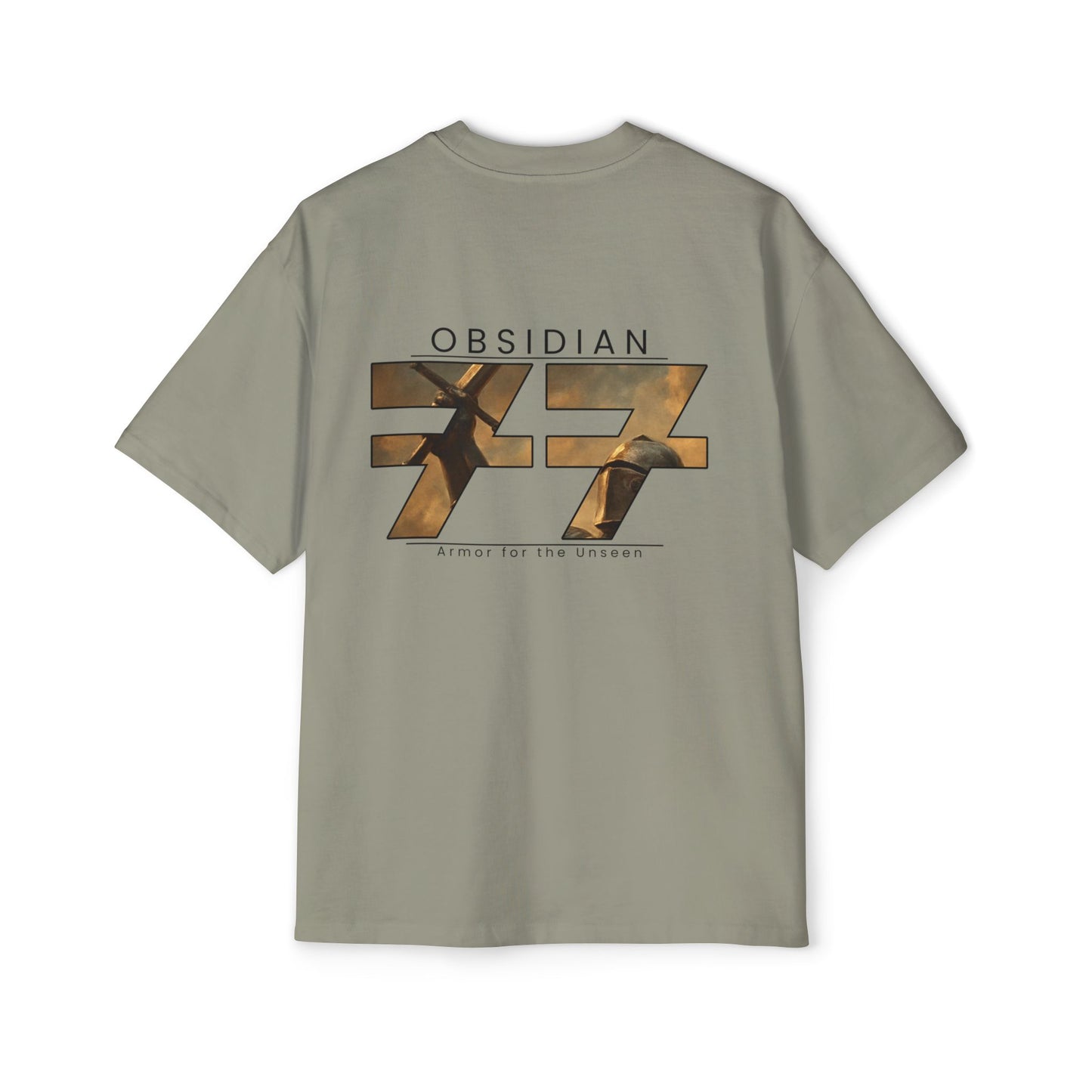 Obsidian 77 Men's Heavy Oversized Tee