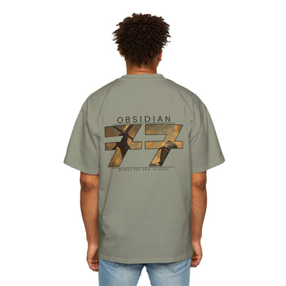 Obsidian 77 Men's Heavy Oversized Tee