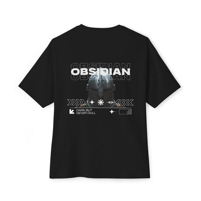 Obsidian Over-sized Boxy Graphic Tee