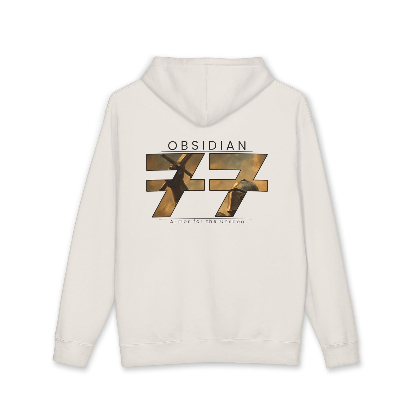 Obsidian 77 Unisex Heavyweight Hooded Sweatshirt