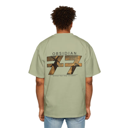Obsidian 77 Men's Heavy Oversized Tee