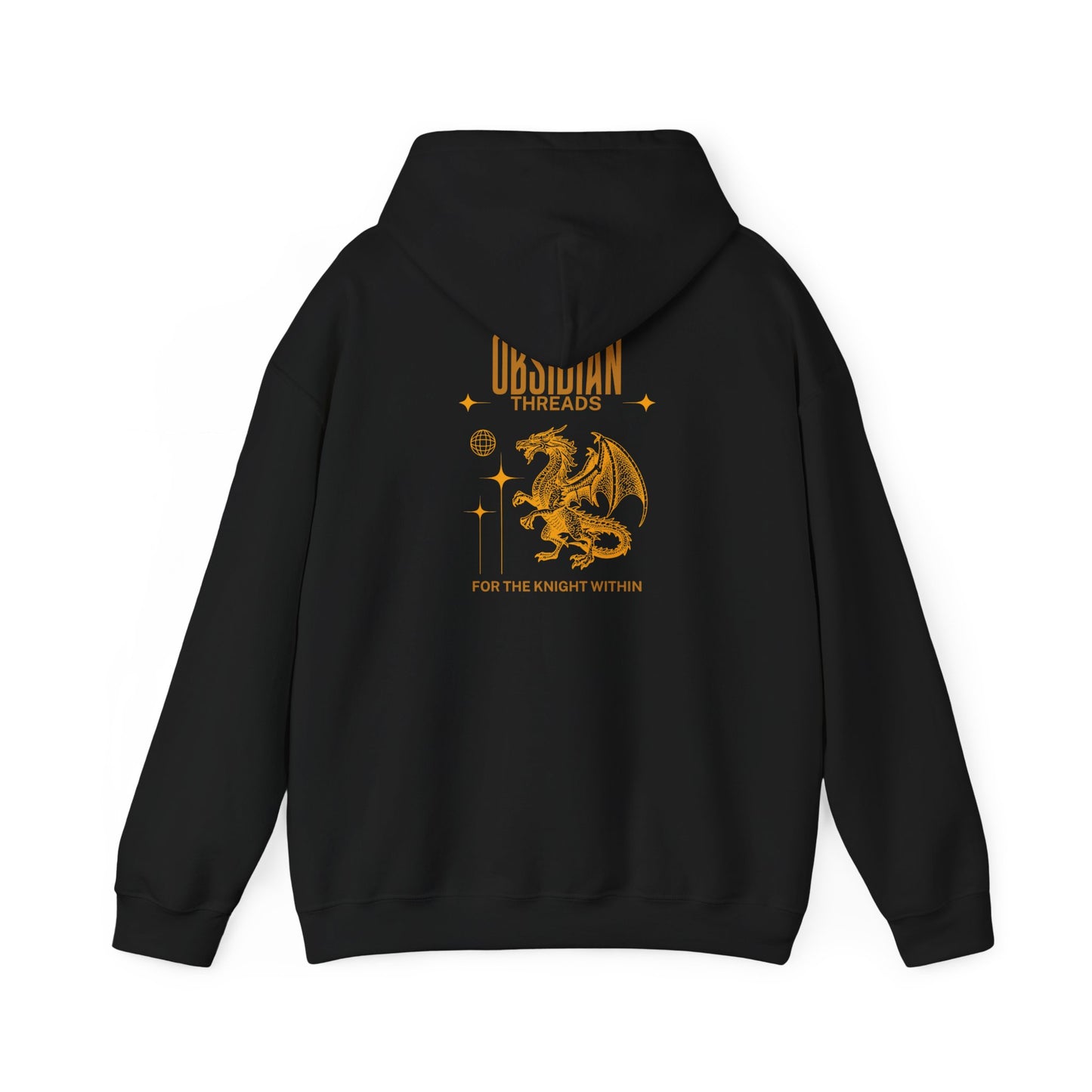 Obsidian Threads Dragon Hoodie