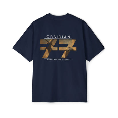 Obsidian 77 Men's Heavy Oversized Tee