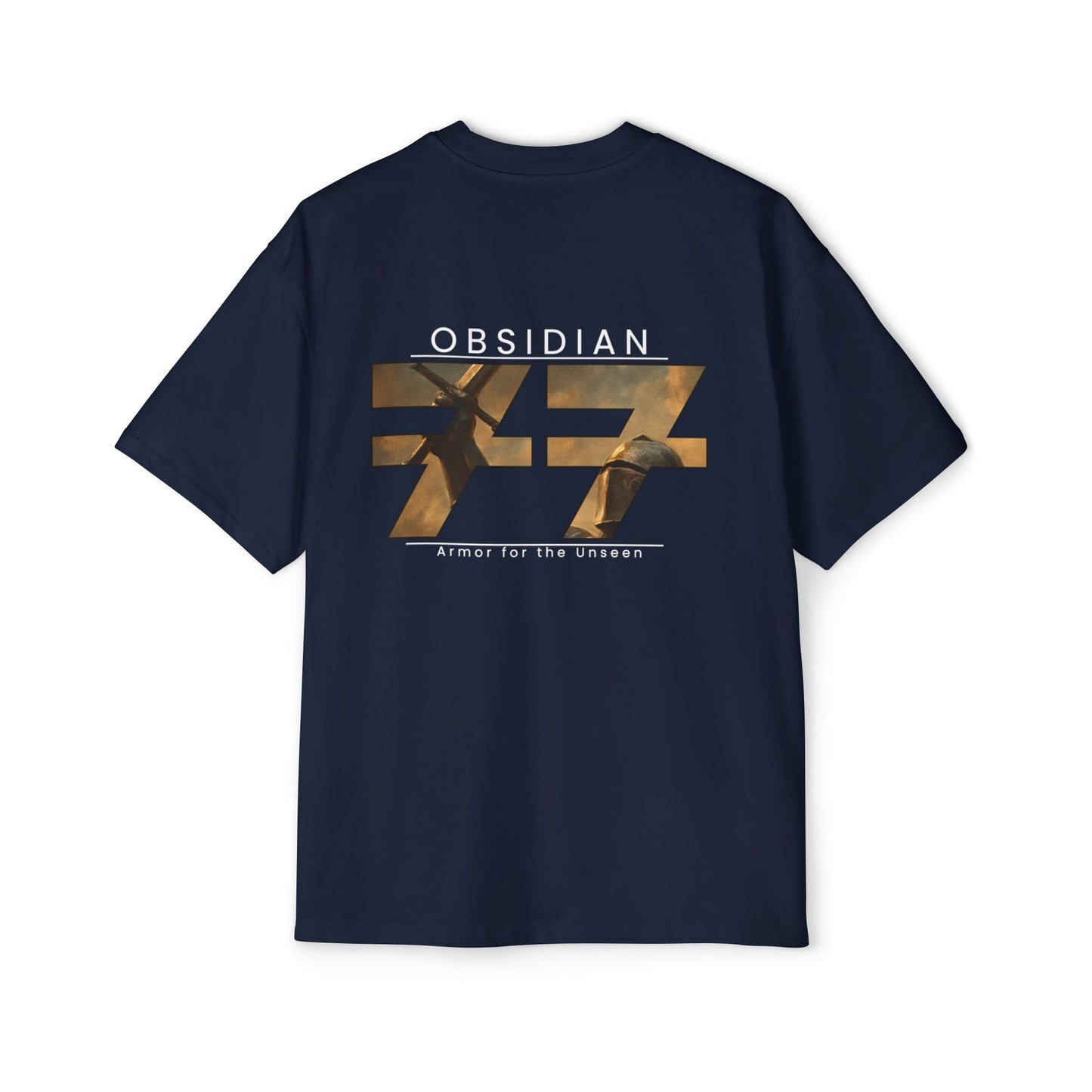 Obsidian 77 Men's Heavy Oversized Tee