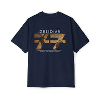 Obsidian 77 Men's Heavy Oversized Tee