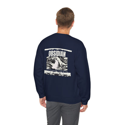 Adventurous Obsidian Crewneck Sweatshirt