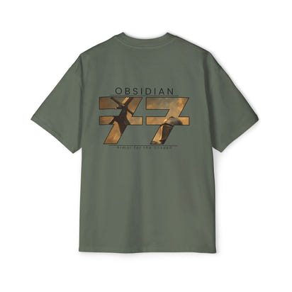 Obsidian 77 Men's Heavy Oversized Tee