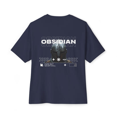 Obsidian Over-sized Boxy Graphic Tee
