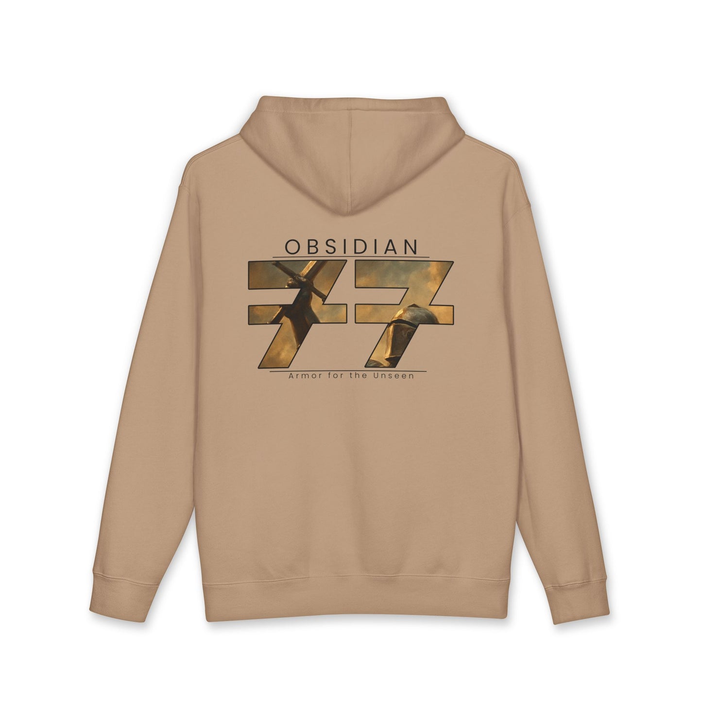 Obsidian 77 Unisex Heavyweight Hooded Sweatshirt