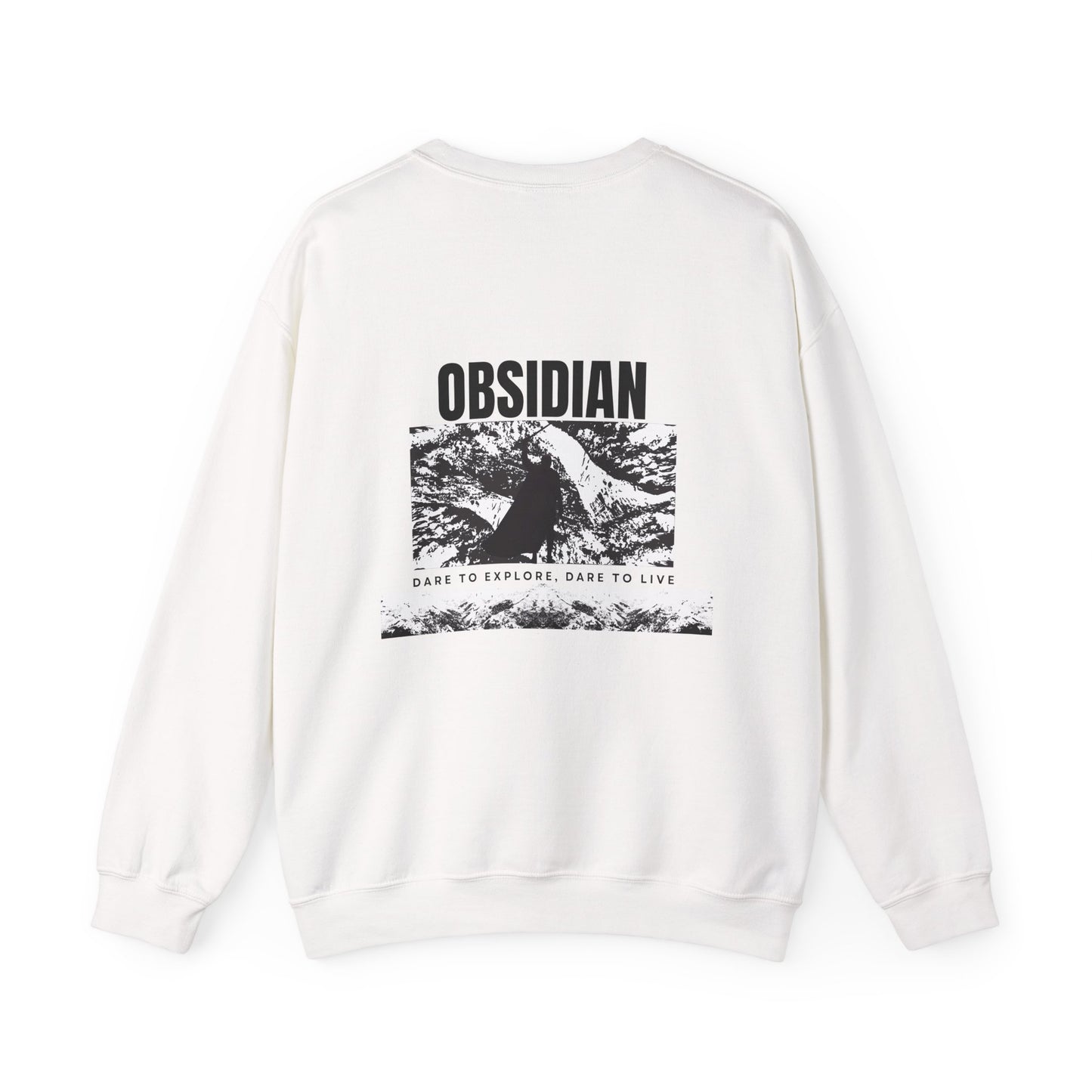 Adventurous Obsidian Crewneck Sweatshirt