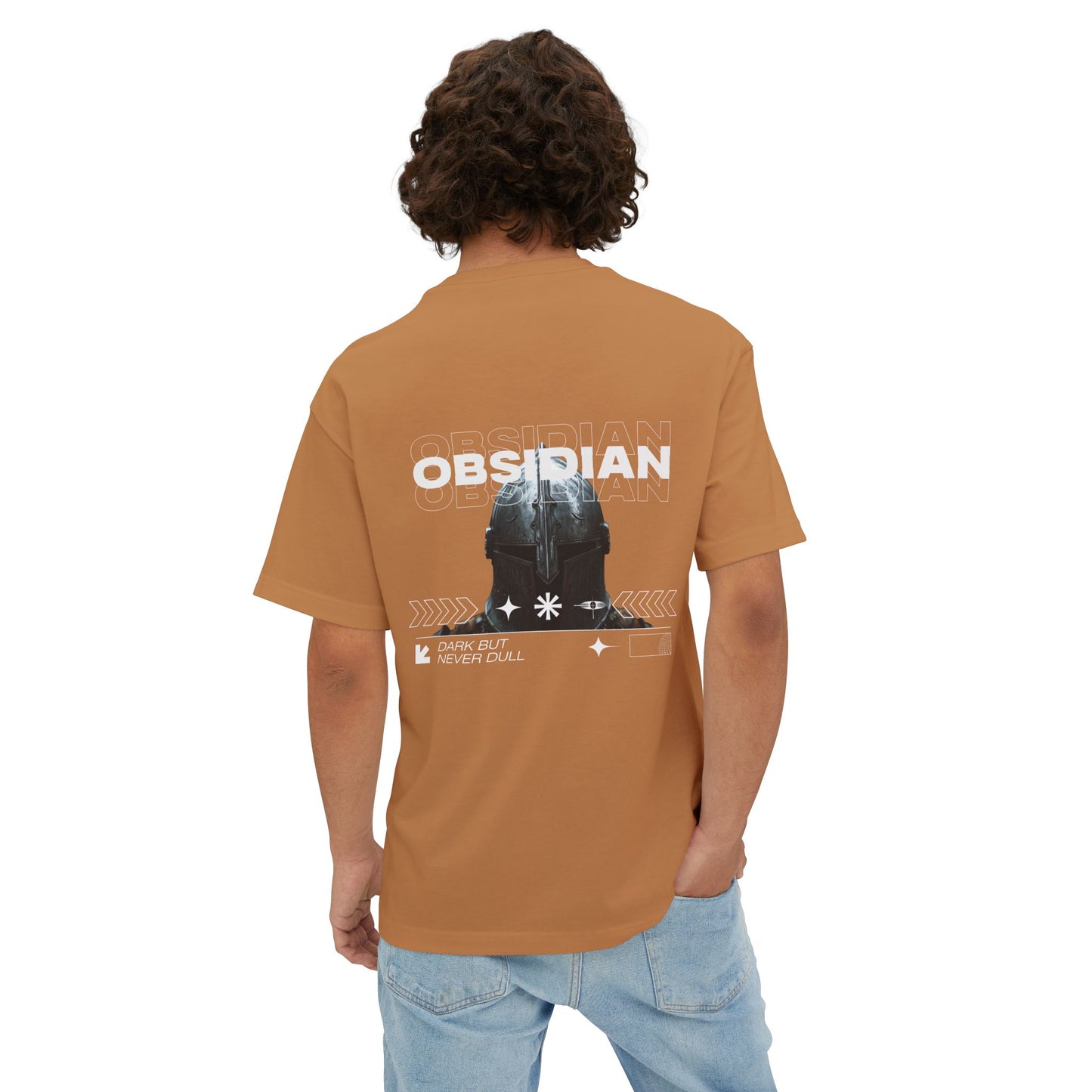 Obsidian Over-sized Boxy Graphic Tee