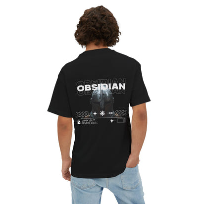 Obsidian Over-sized Boxy Graphic Tee