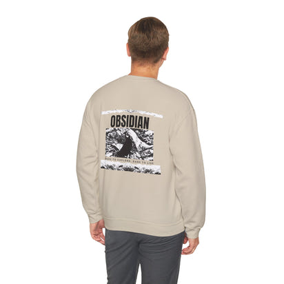 Adventurous Obsidian Crewneck Sweatshirt