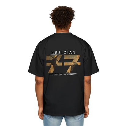 Obsidian 77 Men's Heavy Oversized Tee